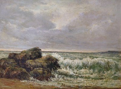 De golf, 1869 door Gustave Courbet